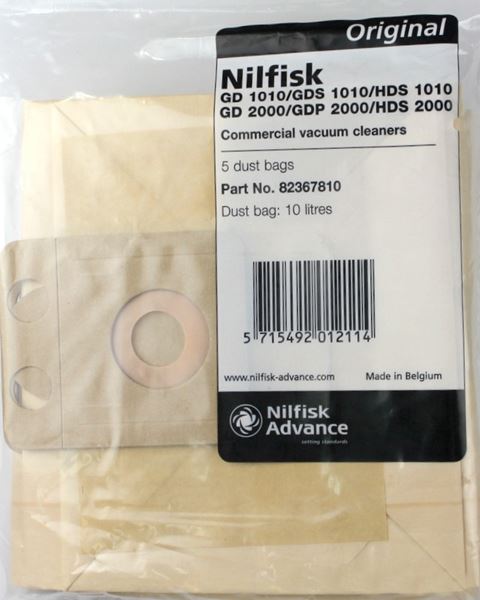 Grey Details about   Nilfisk Advance VU500 12" Upright Vacuum Model Number 107404753
