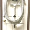 HOSE AND TOOLS CADDY OVER THE DOOR WHITE